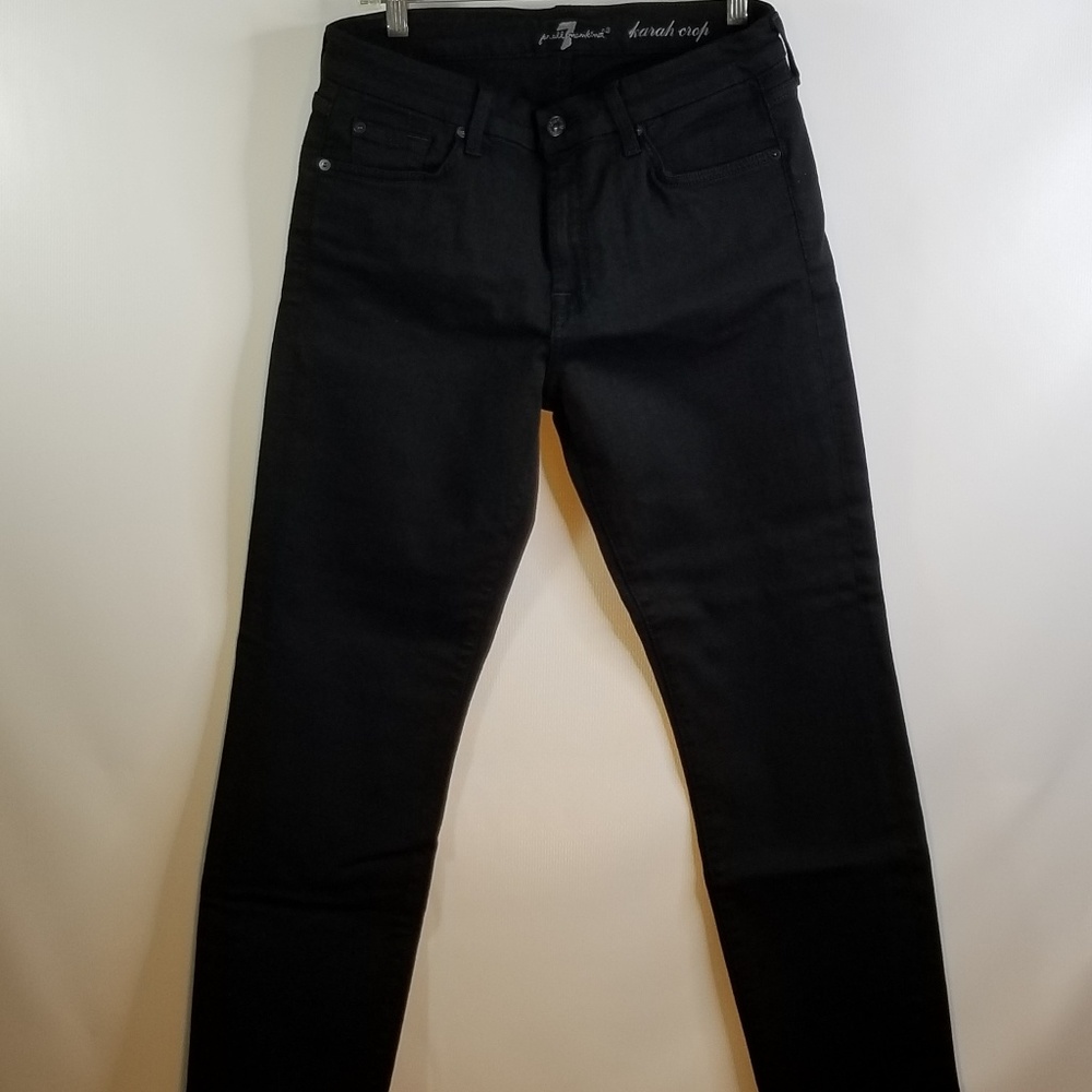 7 For All Mankind Women's Crop Skinny Jean Size 31